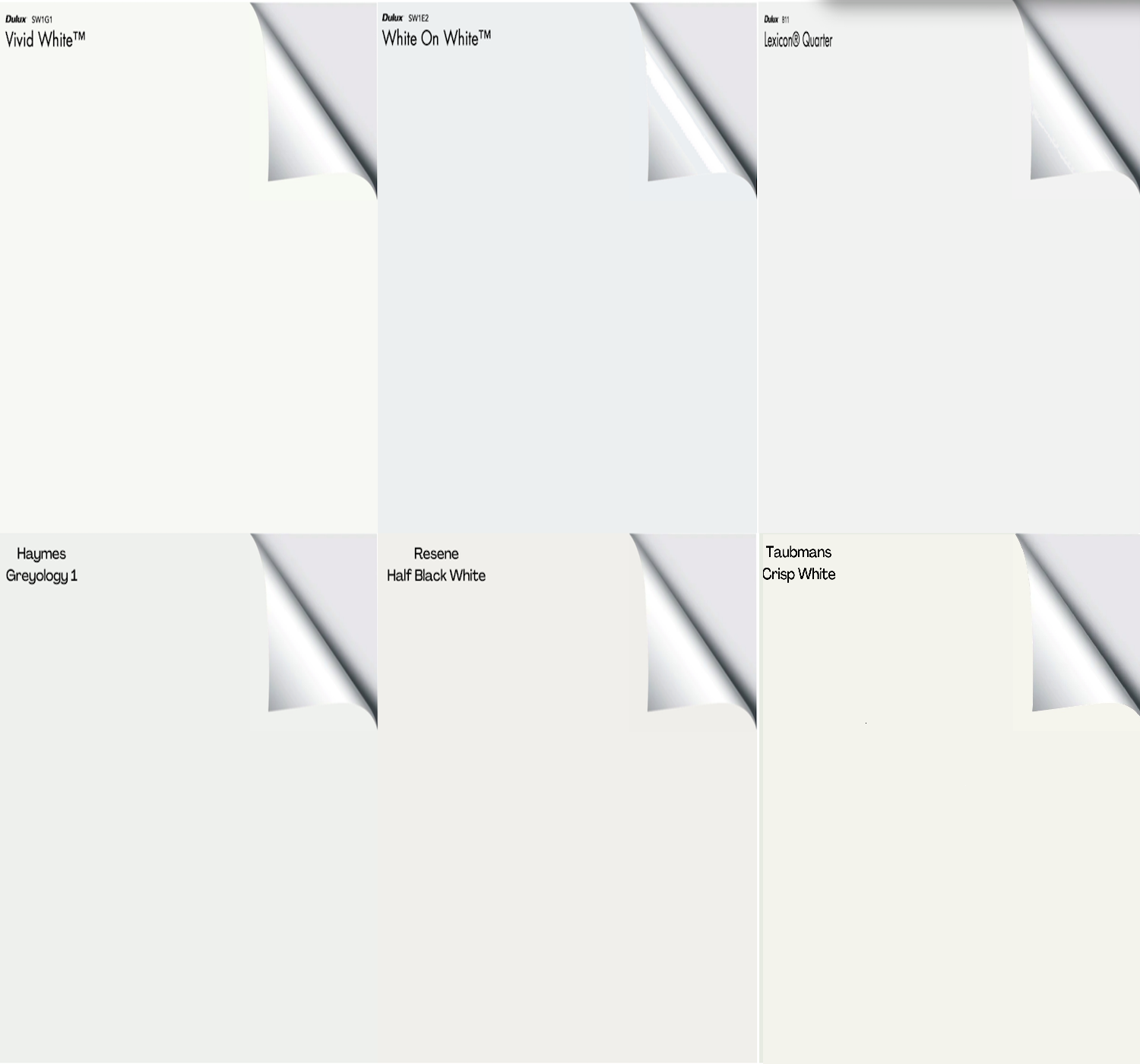 Madison White Color Crisp White Colour