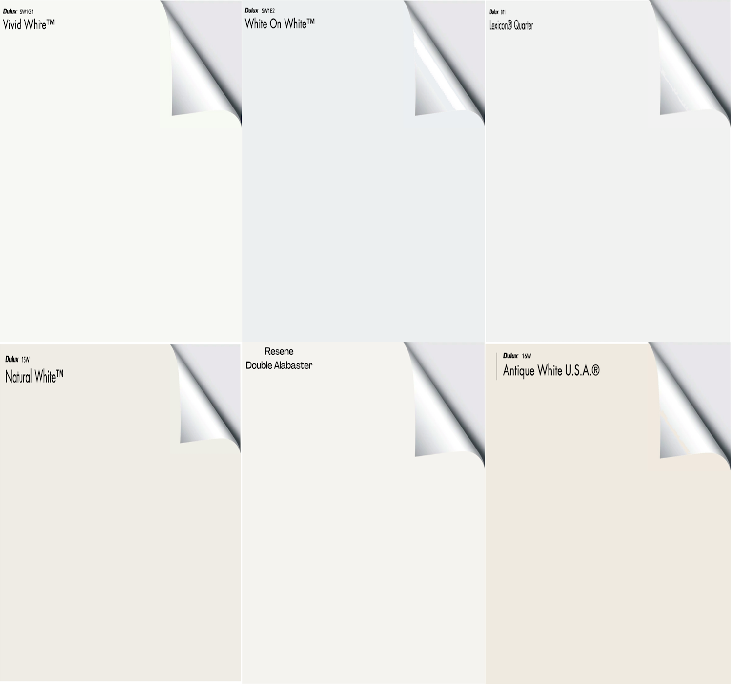 Dulux outlet vivid white