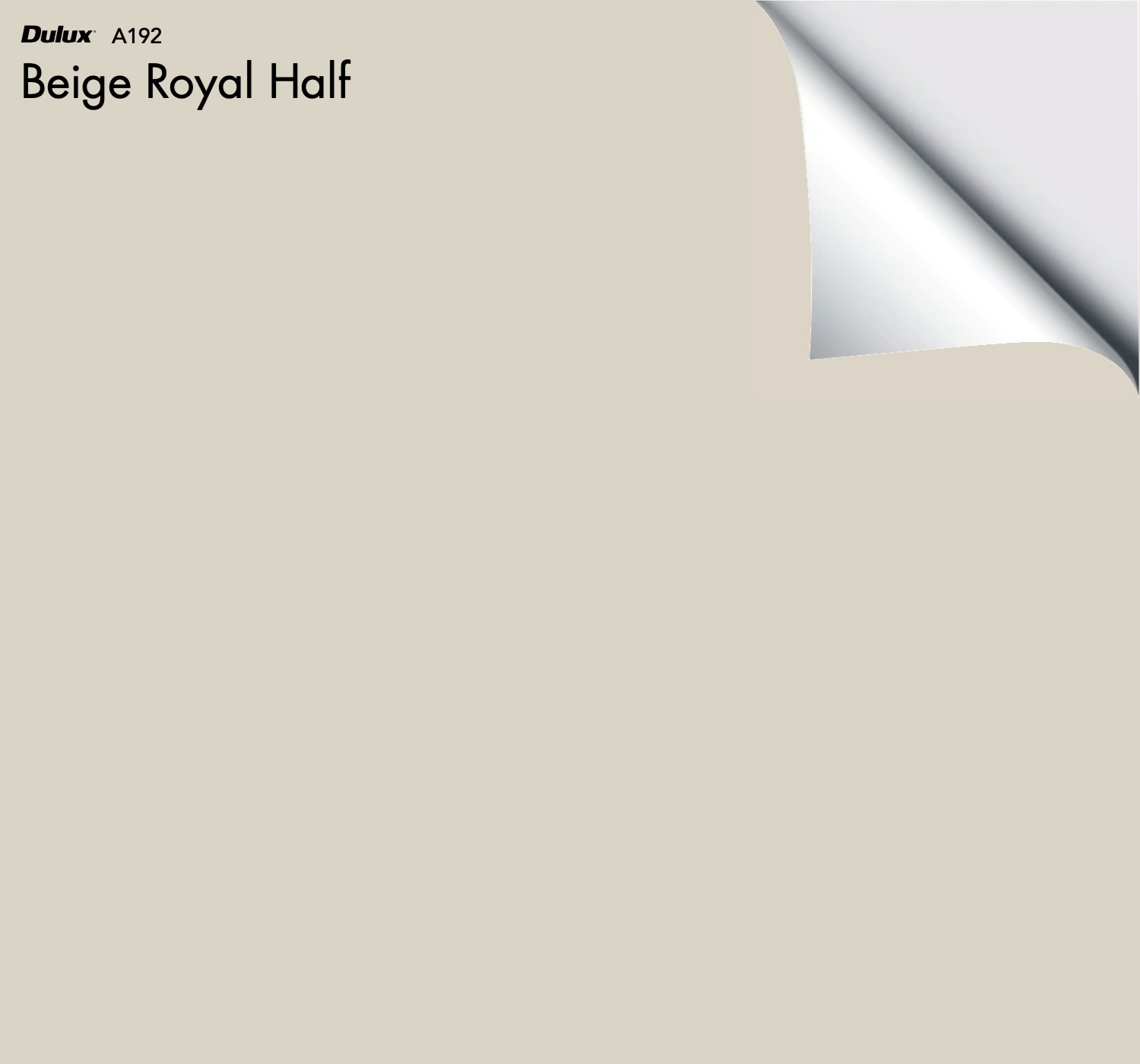 Dulux Beige Royal Half The Big Paint Sample — free download