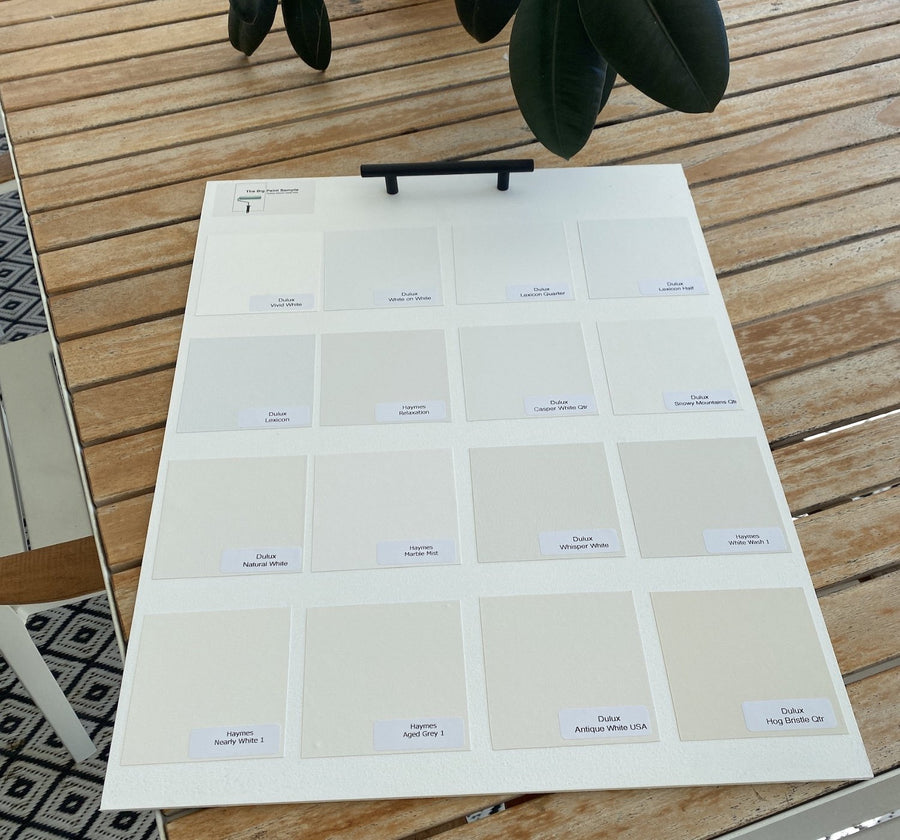 Color Range Board Sample The Big Paint Sample Custom Colour Boards