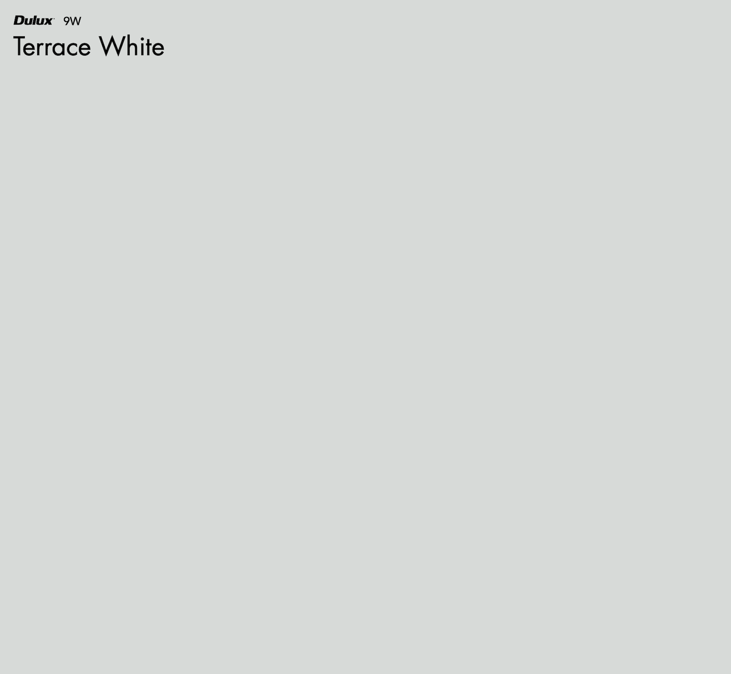 Dulux Terrace White – The Big Paint Sample