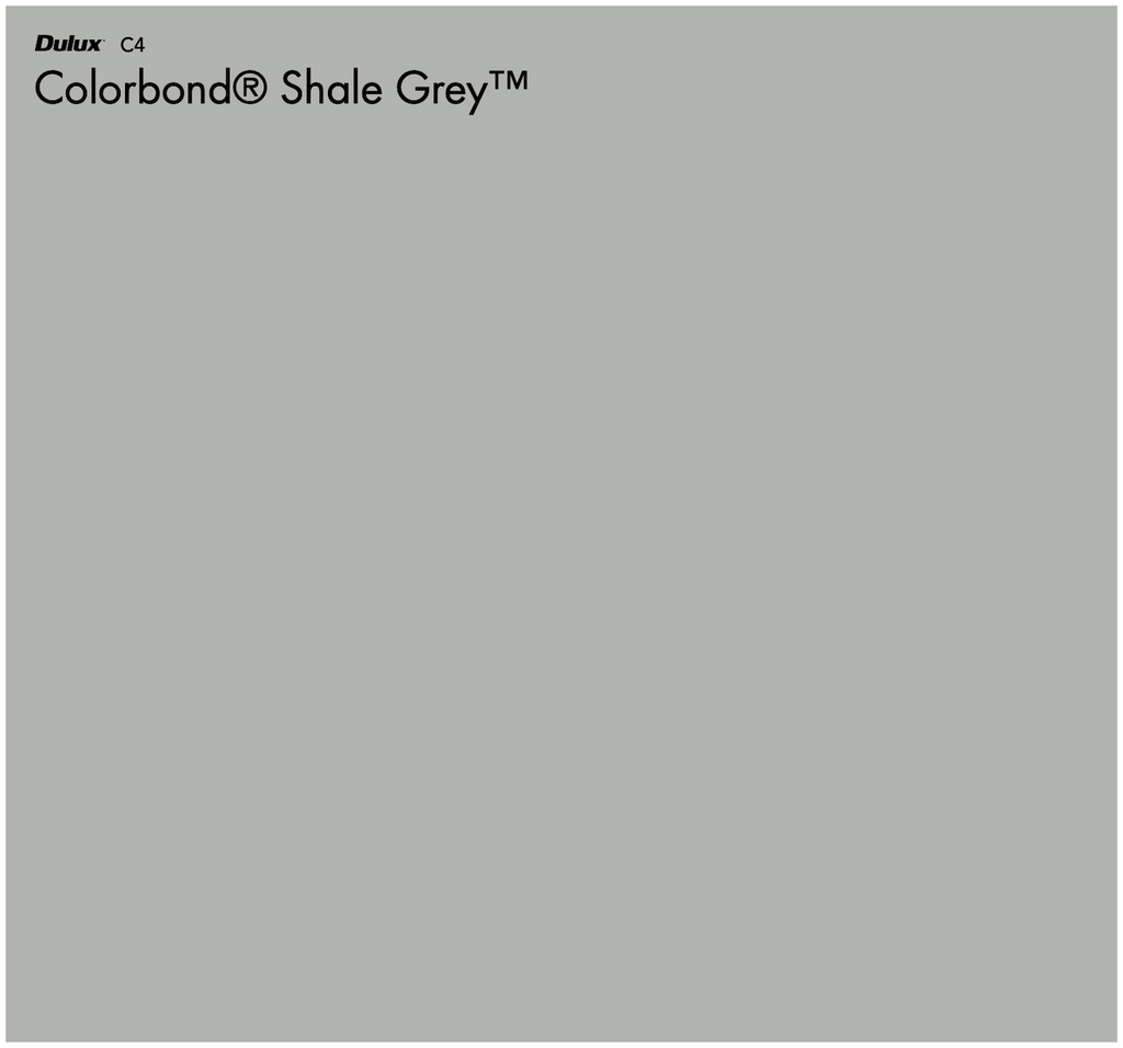 Dulux Colorbond Shale Grey